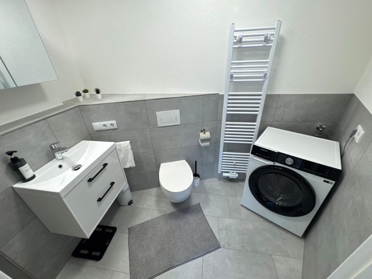 Bathroom with washer-dryer
